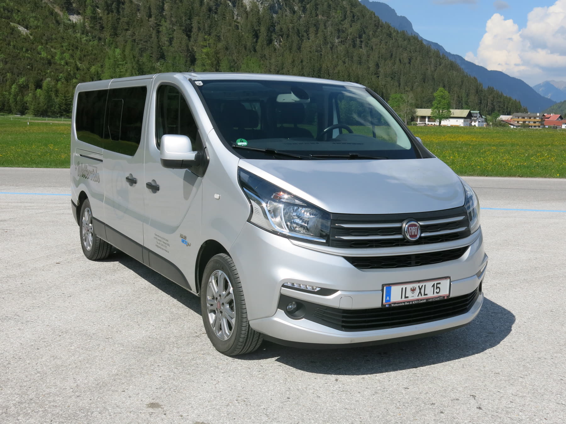 Minivan Fiat Talento IL-XL 15 von Wetterstein-Reisen